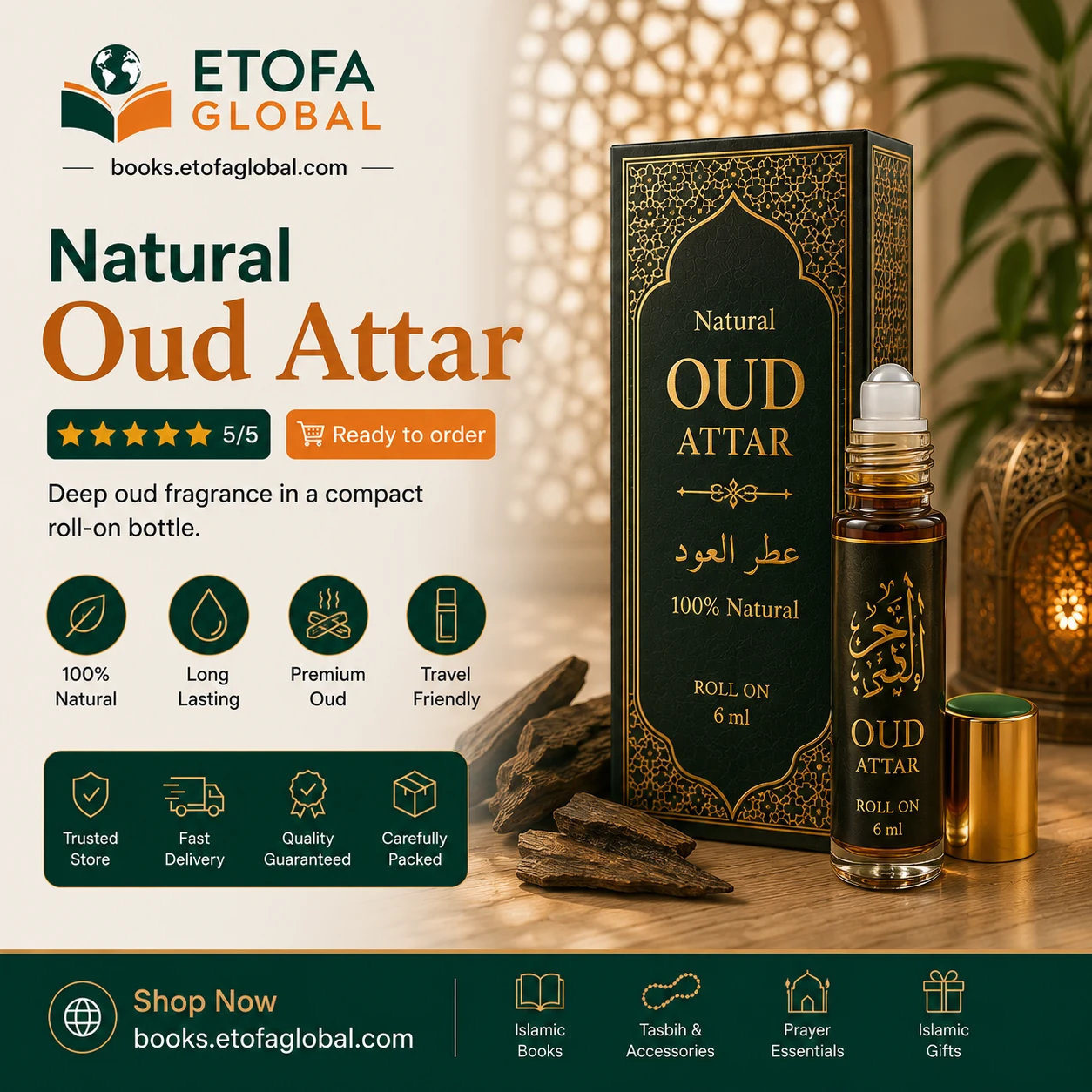 Natural Oud Attar